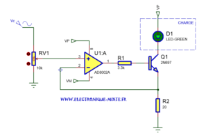 Projet électronique Contrôle de puissance d’une charge par une tension