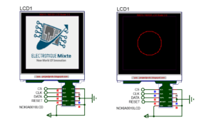 Projet électronique Gestion de l'afficheur LCD NOKIA RGB 1