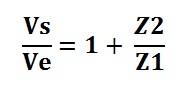 équation non inverseur