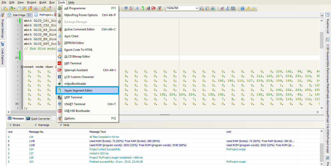 BCD 7 Segments