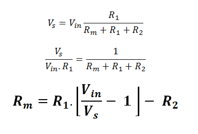 Equation mesure résistance