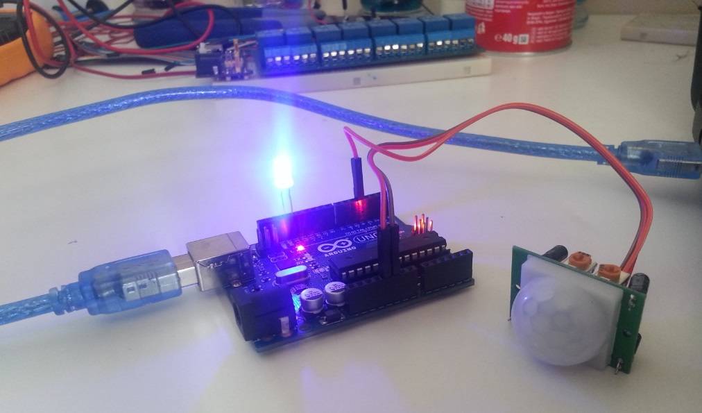  Projet électronique détecteur PIR Avec Arduino 3