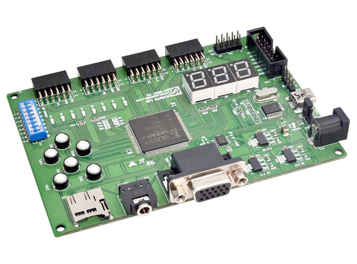 Kit de développement FPGA  Elbert V2 - Spartan 3A  (4)