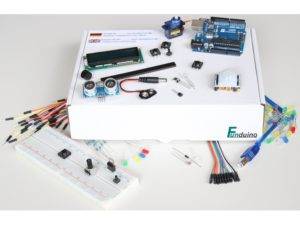 Arduino compatible STARTER KIT avec UNO R3, LCD, HC-SR04, HC-SR05, LED, plus de 250 parties