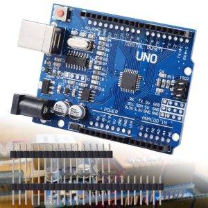 Kit UNO R3 Rev3 ATmega328P CH340G AVR Compatible avec Arduino + Câble pour Arduino DIY TE113