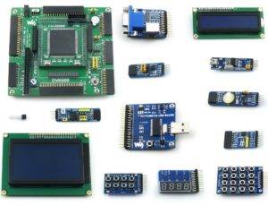 XILINX XC3S500E Spartan-3E FPGA Development Board + LCD1602 + LCD12864 + 12 Kits