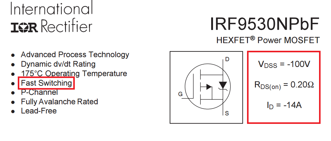 Projet électronique serrure codée à base du PIC - transistor IRF