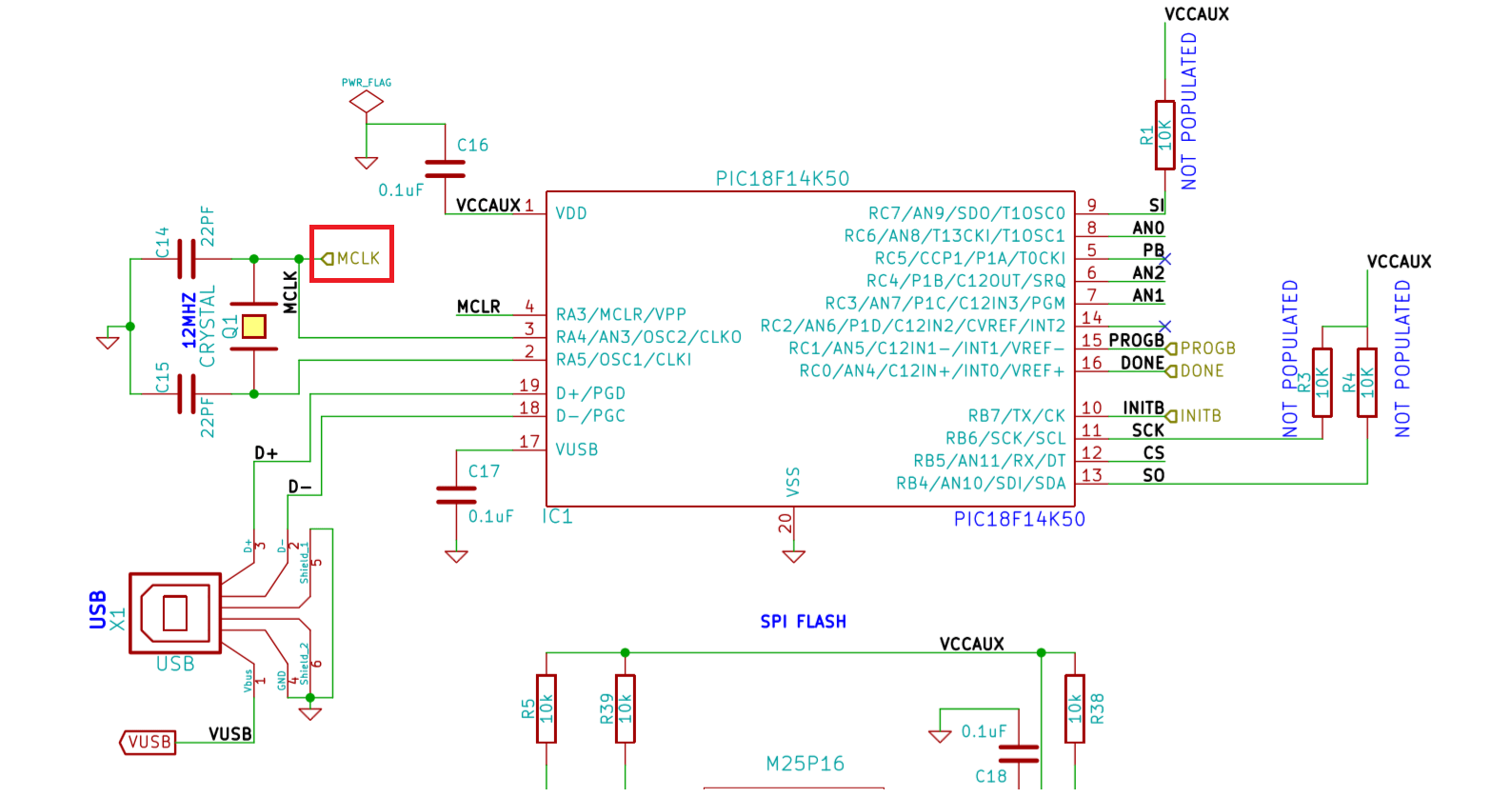 Projet électronique PFGA 3 Génerateur des horloges clk