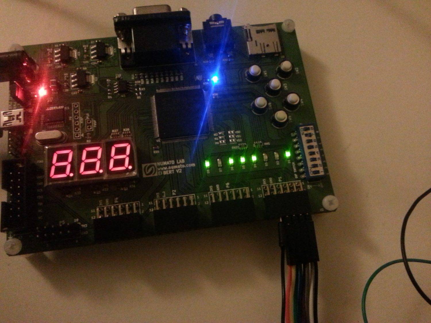 Projet électronique FPGA 4 2 sur 3 Capteur de distance ultrasonique à base du FPGA et Arduino - alimentation6