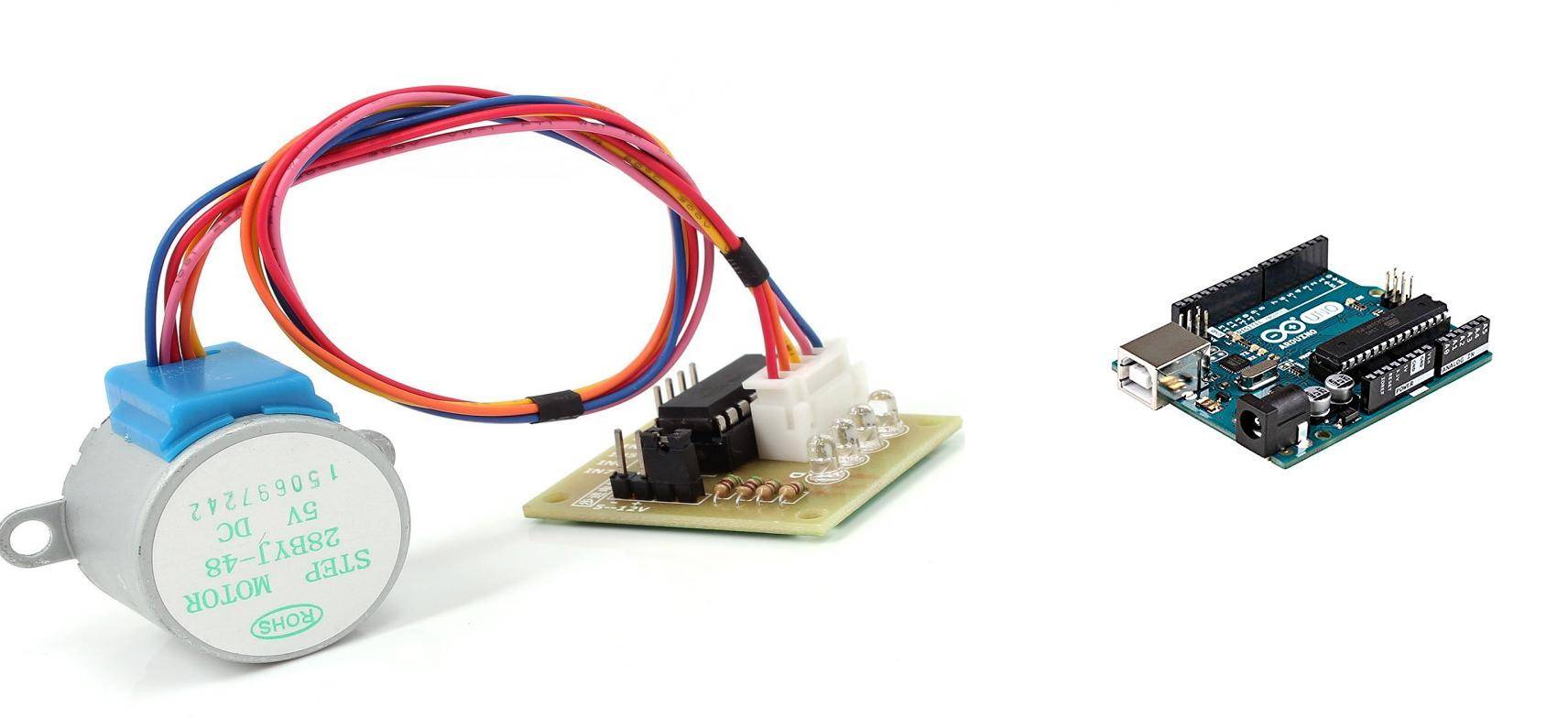 Projet électronique : Commande d'un moteur pas à pas 4 phases avec Arduino
