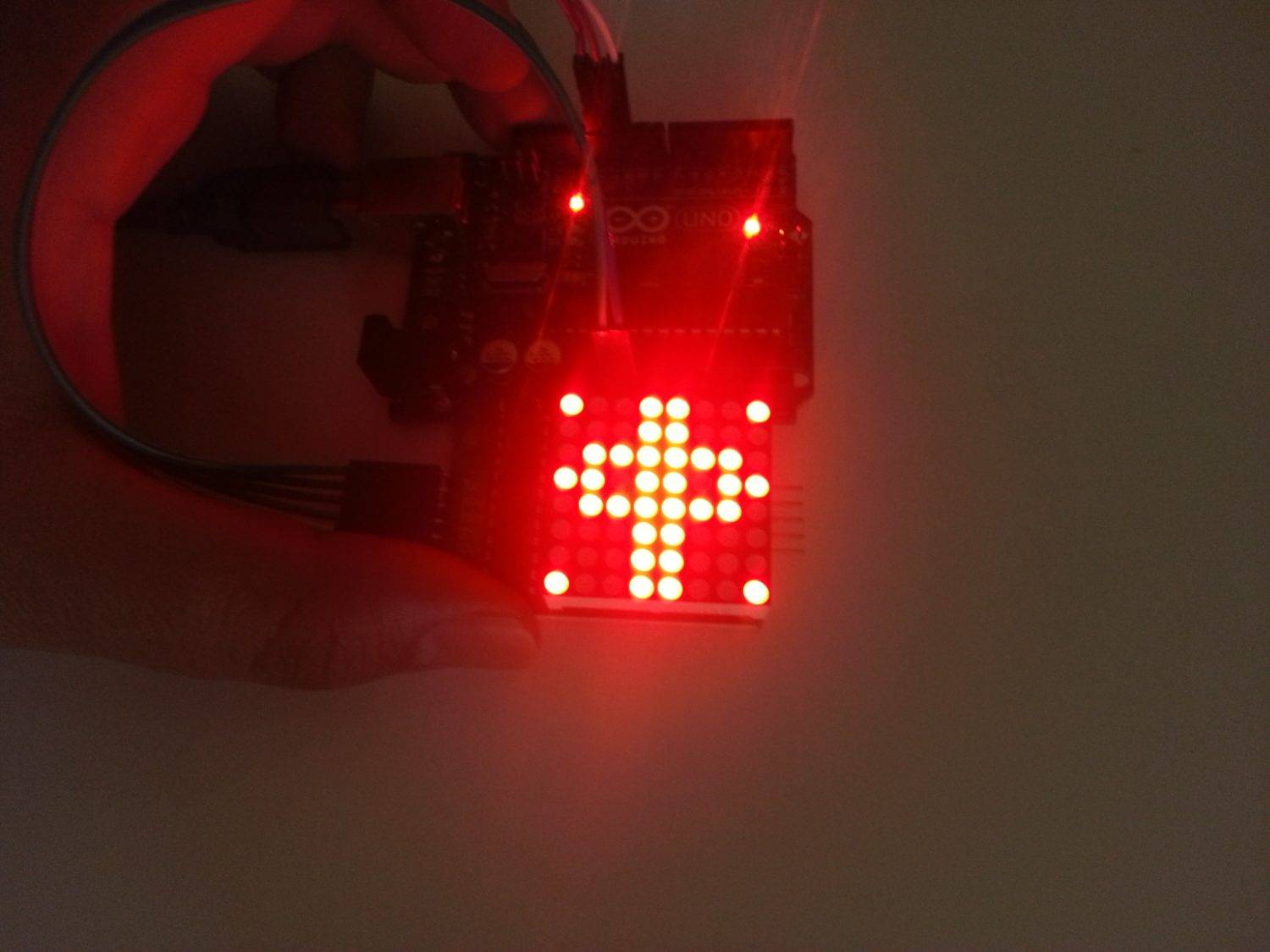 Projet électronique Gestion d'une matrice des LED avec Arduino - photos projet 2