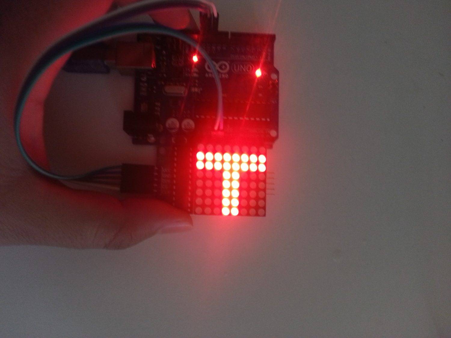 Projet électronique Gestion d'une matrice des LED avec Arduino - photos projet 3
