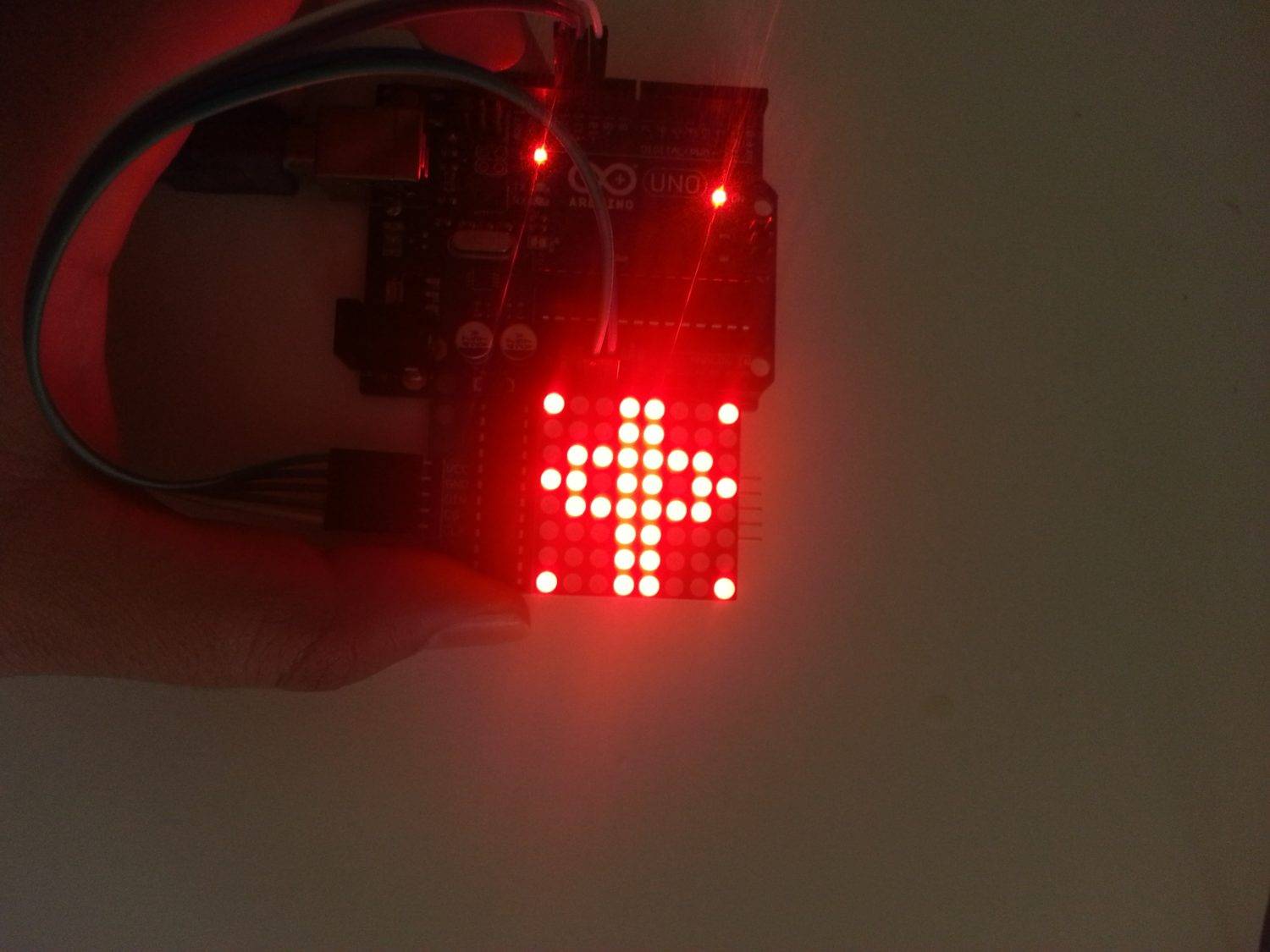 Projet électronique Gestion d'une matrice des LED avec Arduino - photos projet 4