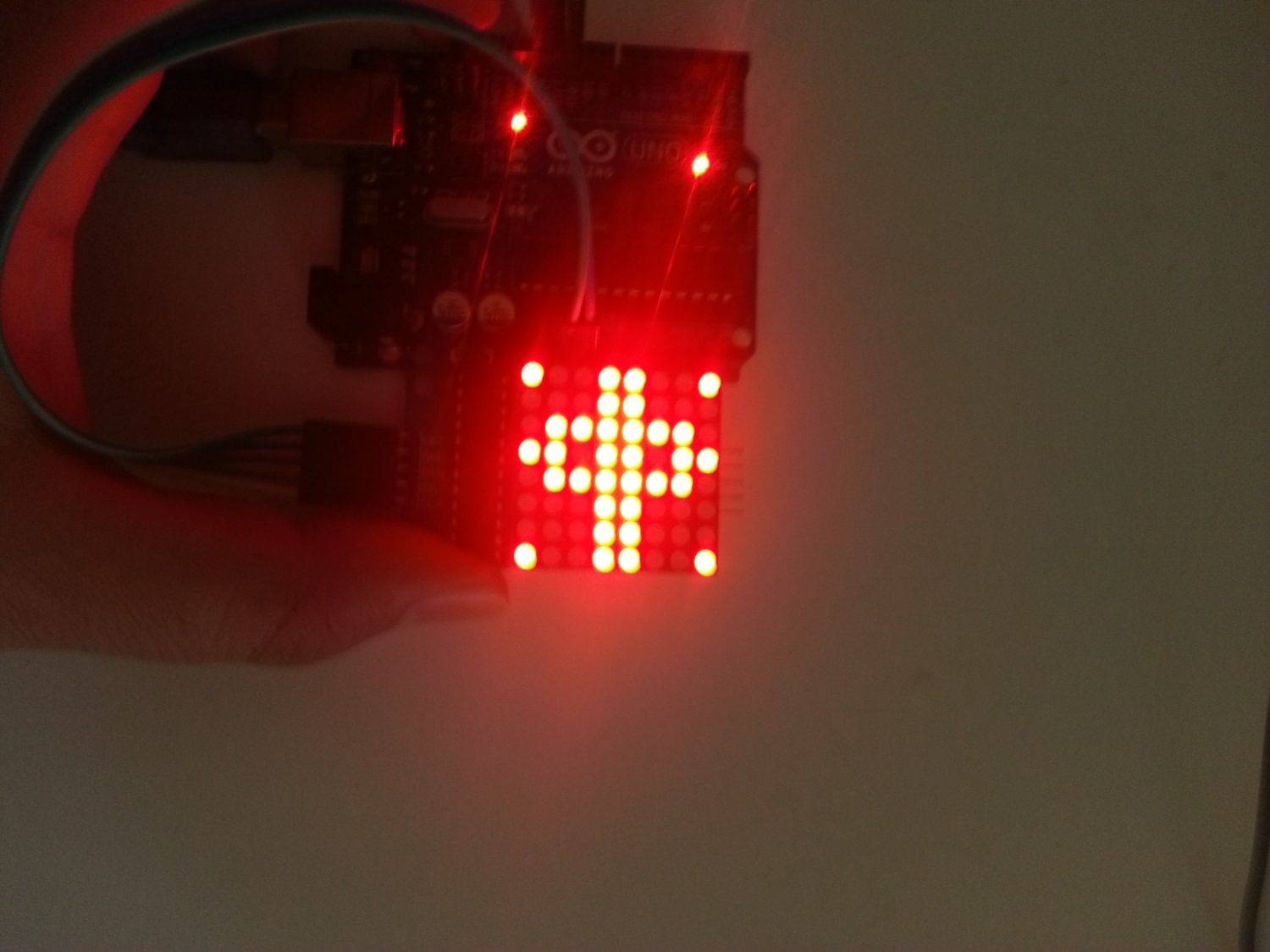 Projet électronique Gestion d'une matrice des LED avec Arduino - photos projet 5