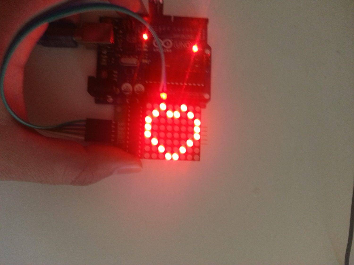 Projet électronique Gestion d'une matrice des LED avec Arduino - photos projet 6