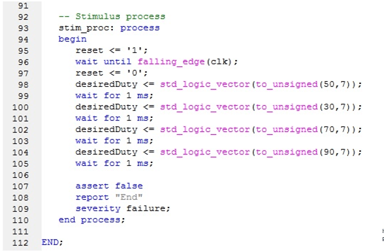 Projet électronique FPGA 8 Commande d-un moteur à CC – V2 - Code VHDL 2