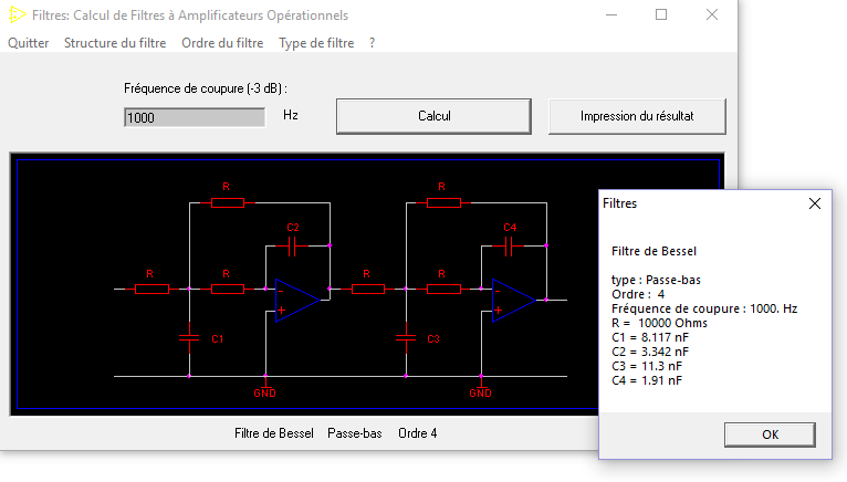 Logiciel filtre exemple 1