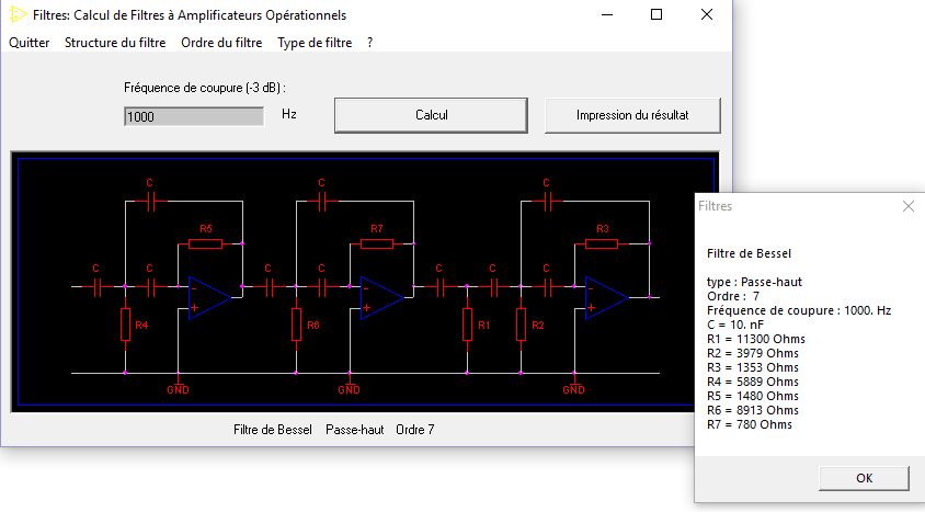 Logiciel filtre exemple 2