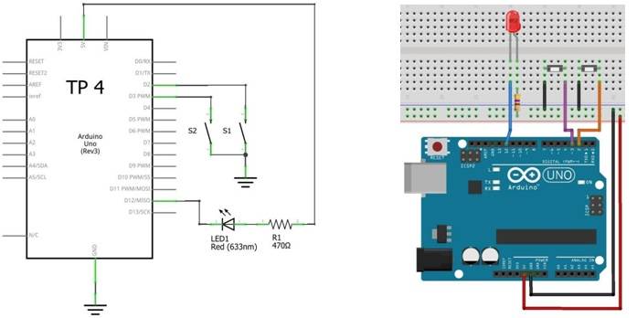 Schéma électrique LED