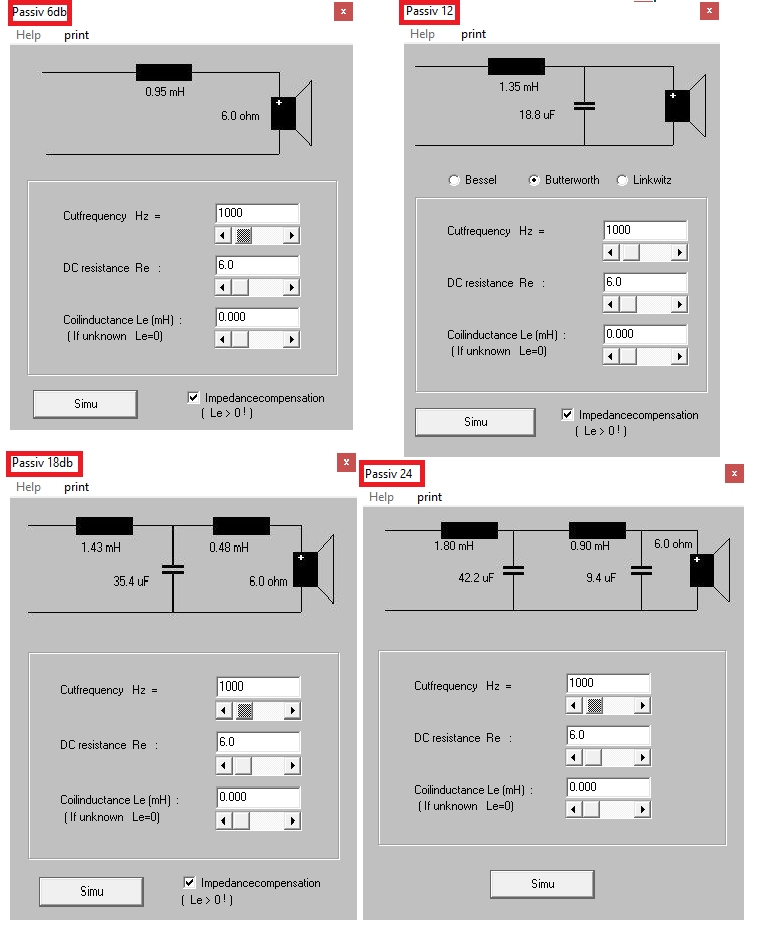 Logiciel 2, Synthèse des Filtres Passifs, Actifs et Acoustiques – Cours