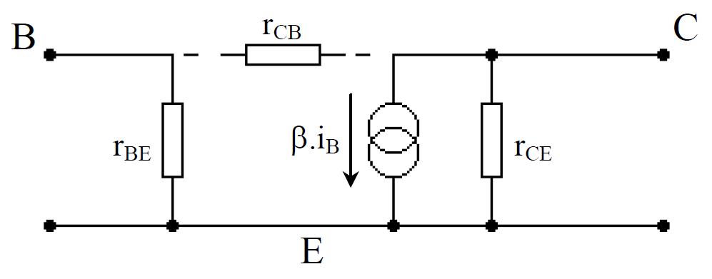 Modèle aux petits signaux siplifié