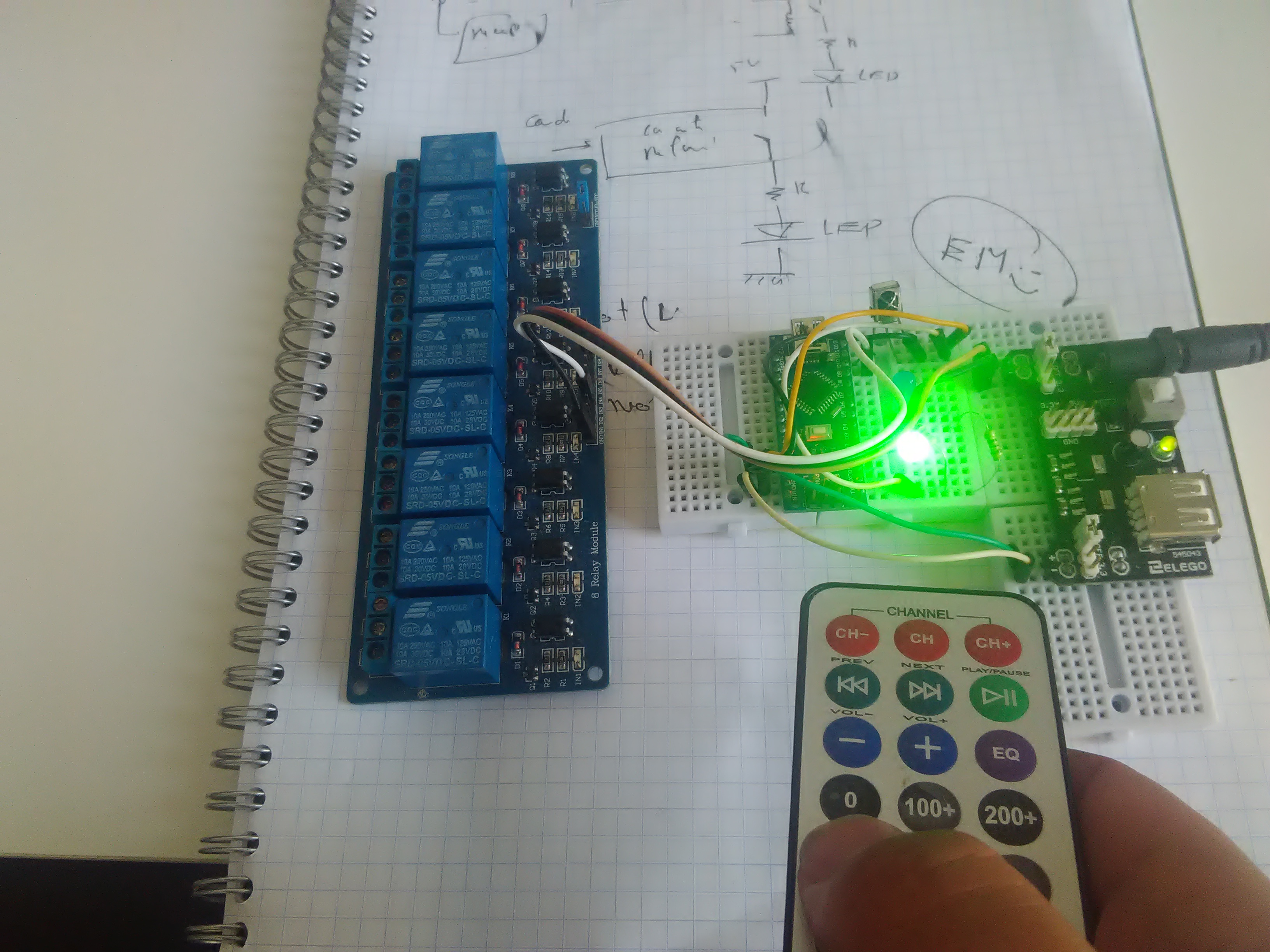 Projet Interrupteur sans fil IR avec Arduino (12)