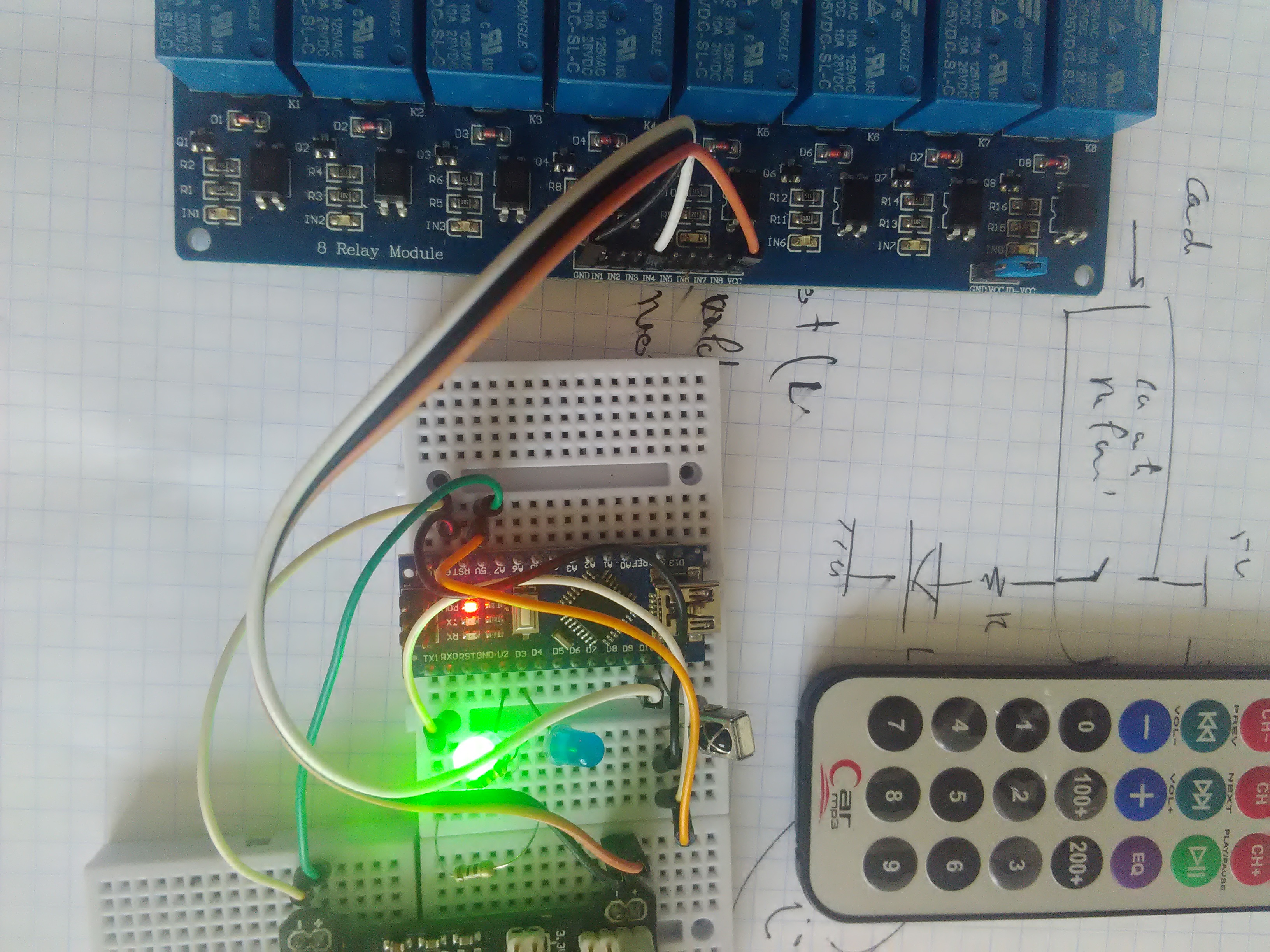 Projet Interrupteur sans fil IR avec Arduino (5)