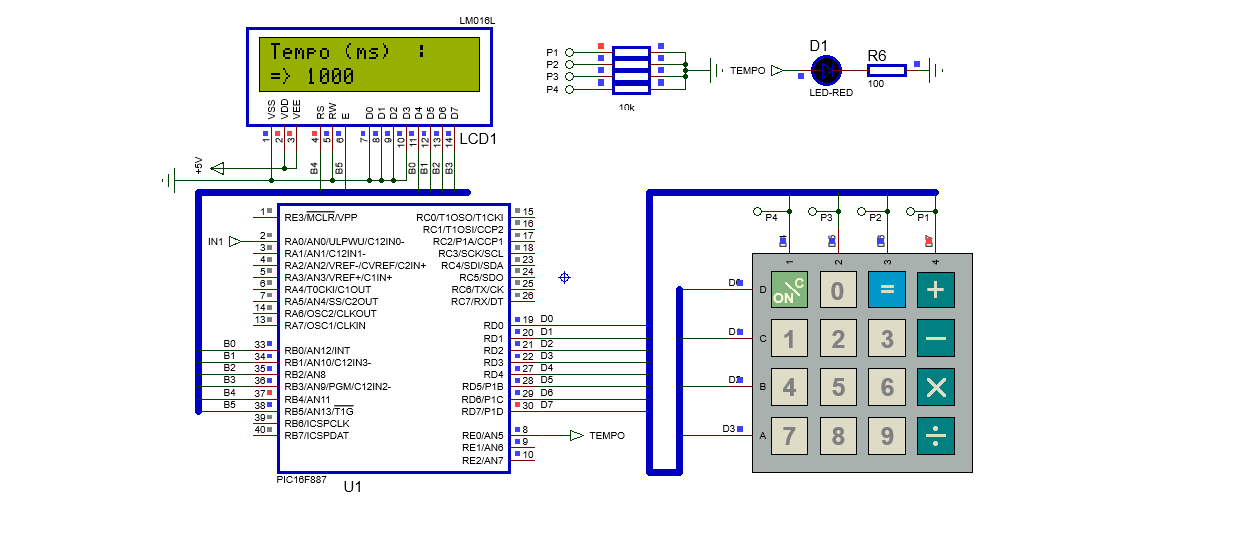 Relais temporisé électronique 1 module à afficheur LCD