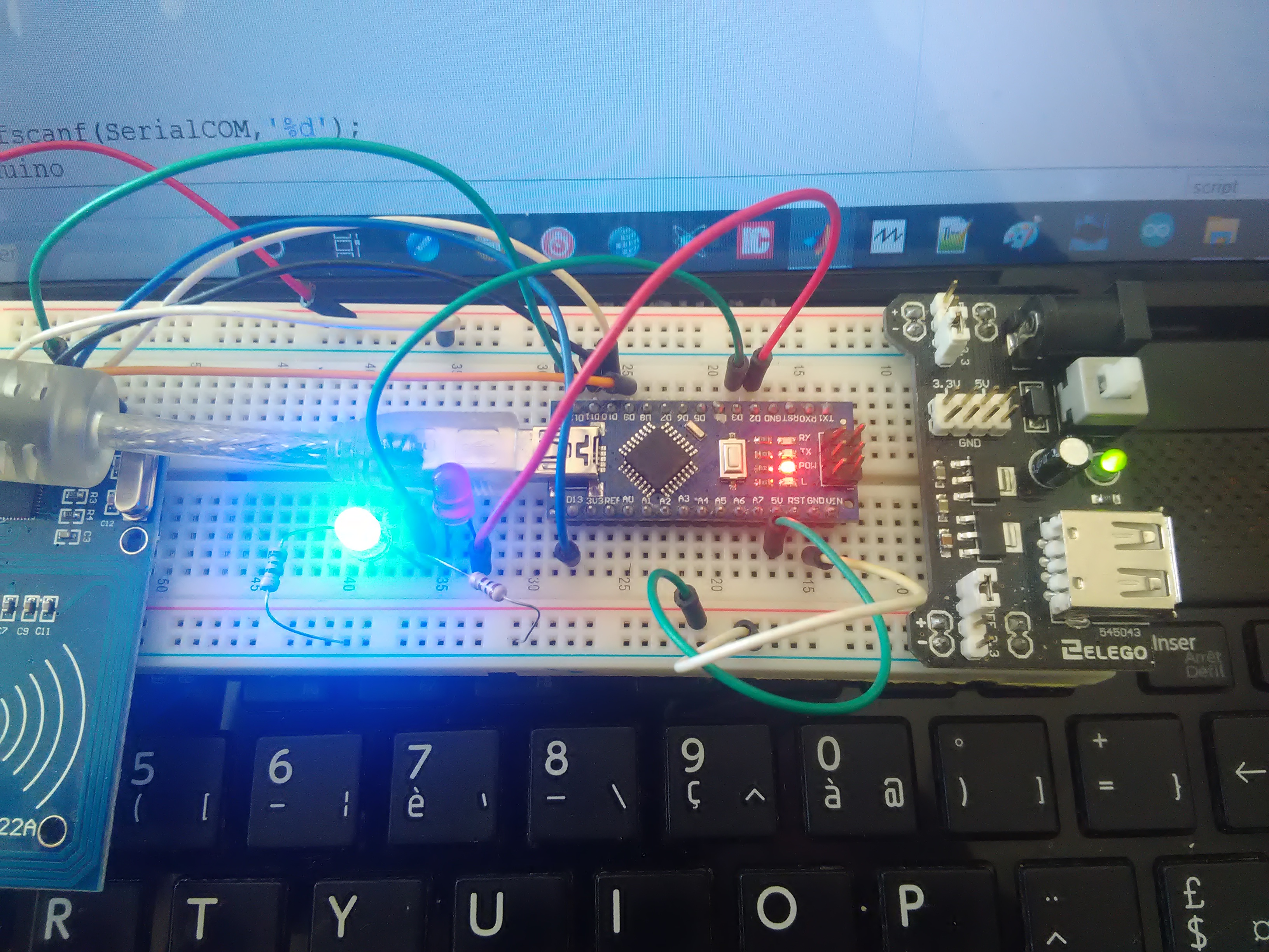 Projet RFID Contrôle d'accès à assistance vocale avec Arduino et Matlab (3)