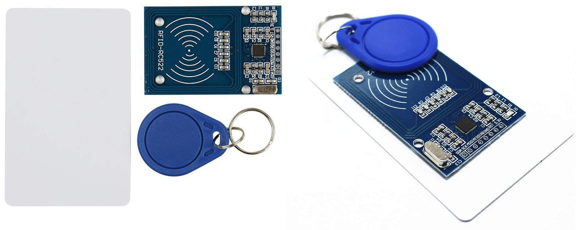 Module RFID avec carte et badge