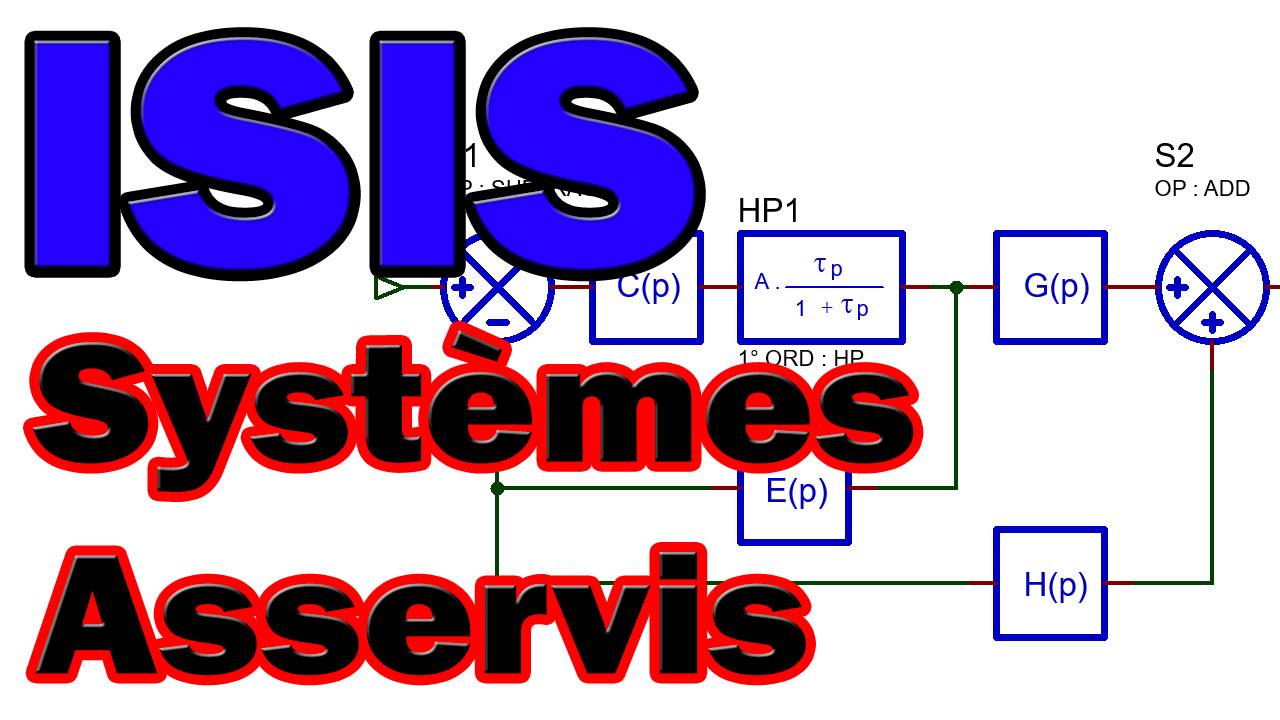 ISIS PROTEUS Simulation des systèmes asservis – Correcteurs PI et P