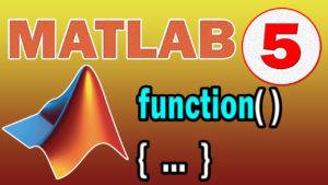 Matlab - Les fonctions