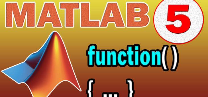 Matlab - Les fonctions