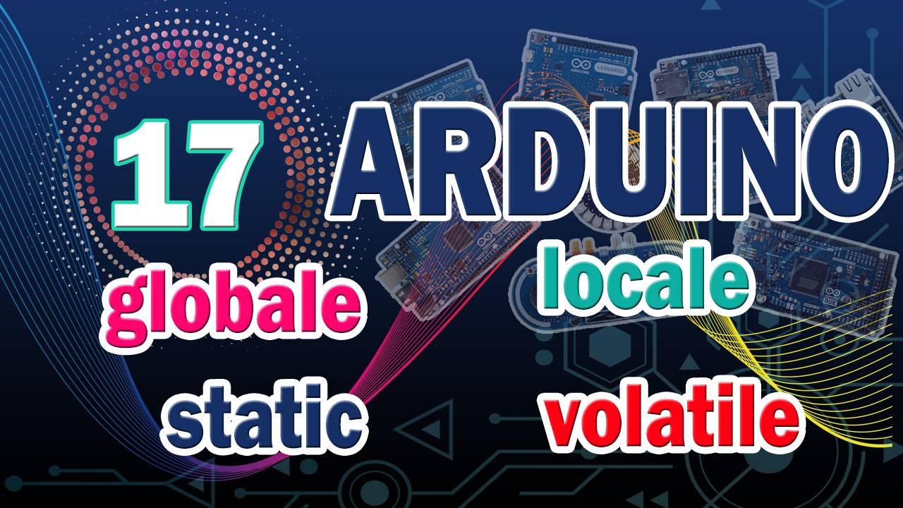 Arduino 17 les 4 qualités d'une variable