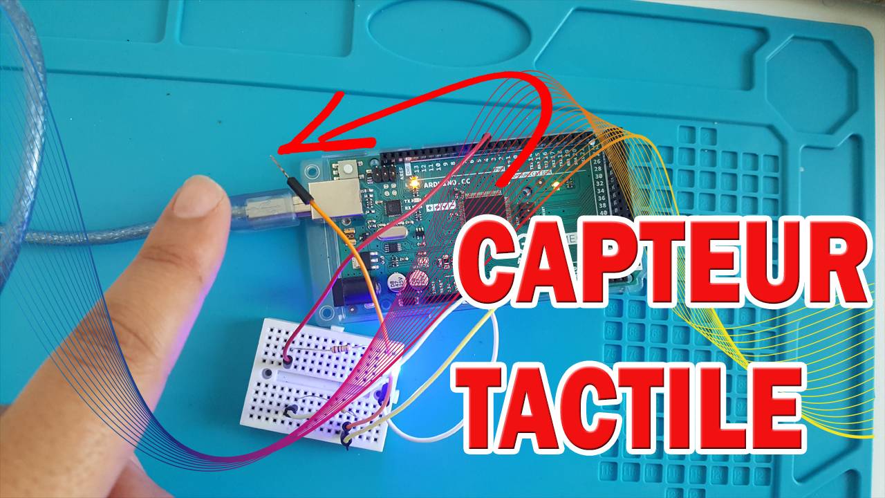 Projet lampe (LED) tactile avec Arduino