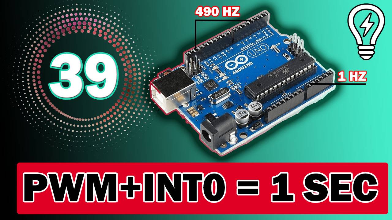 Temporisation 1 seconde avec arduino - INT0 - PWM