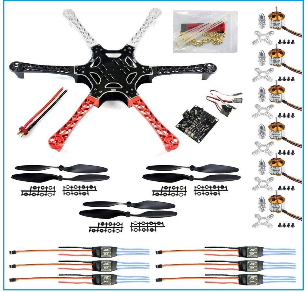 kIT DRONE HEXACOPTER