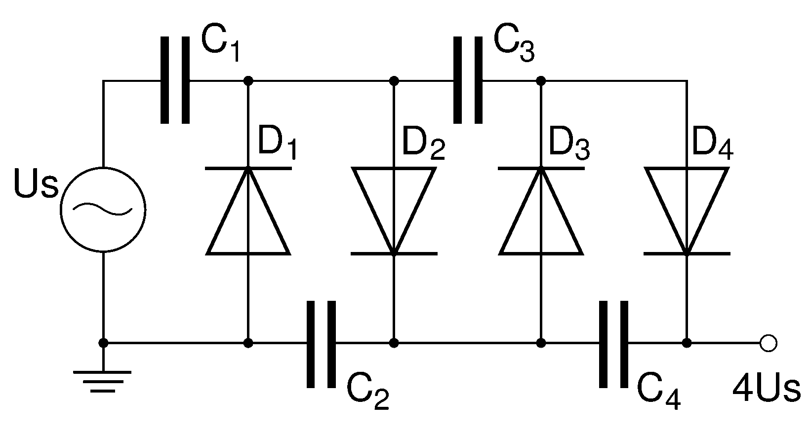 Multiplicateur du tension