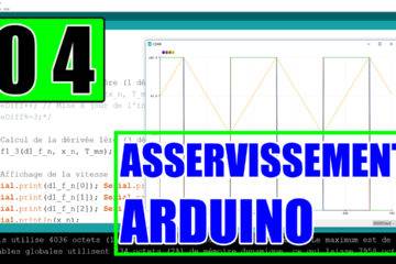 Asservissement Arduino Discrétisation de la dérivée première - Implémentation
