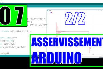 Asservissement Arduino Réponse indicielle d’un système du second ordre