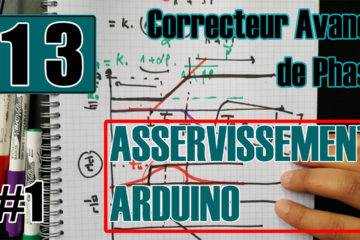 le Correcteur Avance de Phase avec Arduino– Numérisation