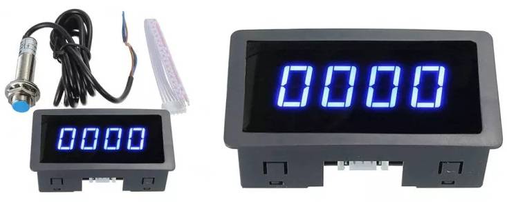 Panneau de compteur de vitesse électronique LED numérique, Rpm