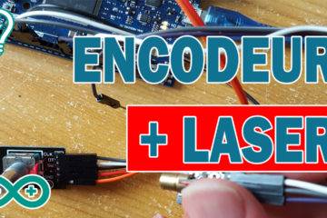Commande de l'Intensité LASER avec un Encodeur Rotatif